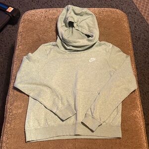 Nike Mint Green Cowl Neck Hoodie